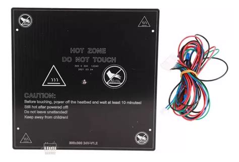 Impressora 3d Hot Bed Aluminium Plate Gold Plate Process Hea Frete grátis