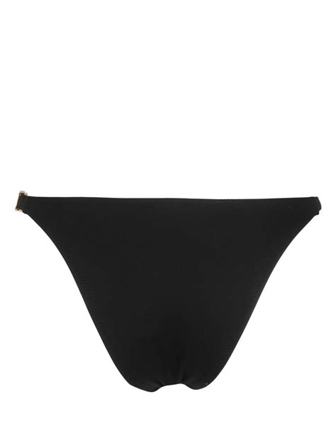Moschino Logo Plaque Bikini Bottoms Farfetch