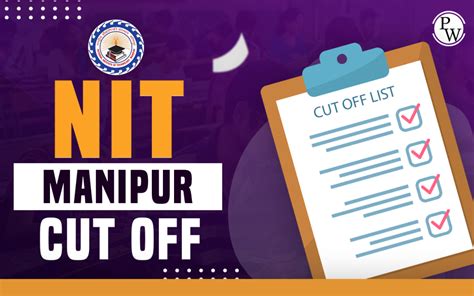 NIT Manipur Cut Off 2023 Branch And Round Wise Cut Off PW