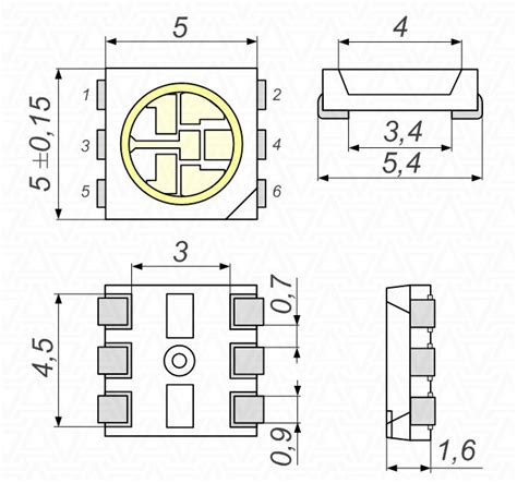 Smd 5050 потребление тока