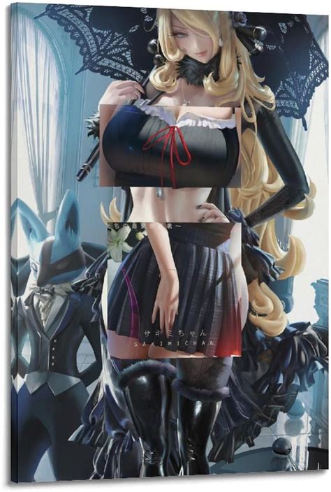 Amazon Anime Girl Sexy Nude Women Customized Posters Canvas Art Poster Halloween Poster