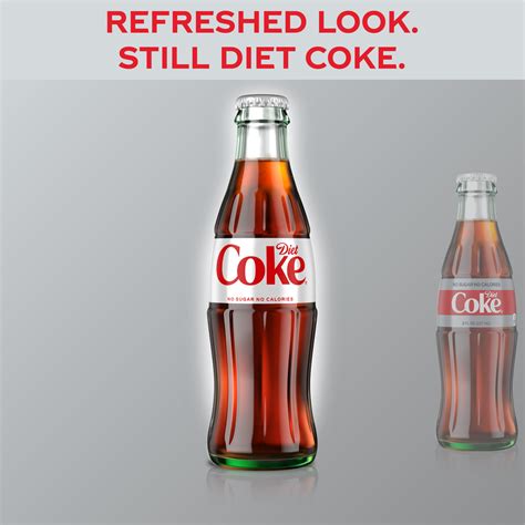 Diet Coke, 8 Oz. Glass Bottle, 24 Pack