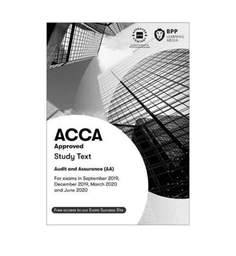 BPP ACCA F8 Audit And Assurance AA Study Text 2019 2020 Pakistan