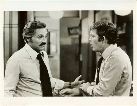 Captain Barney Miller Hal Linden And Detective Stan Wojo Wojciehowicz Max Gail Barney