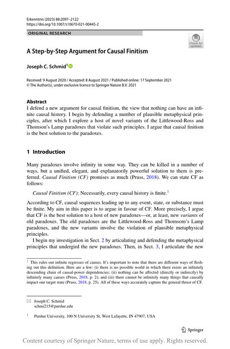 step  step argument  causal finitism