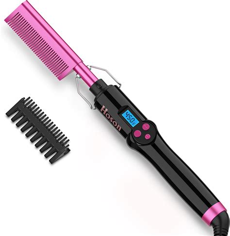 Electric Hot Comb Straightening Comb For Wigs Hot Comb Hair Straightener For American African
