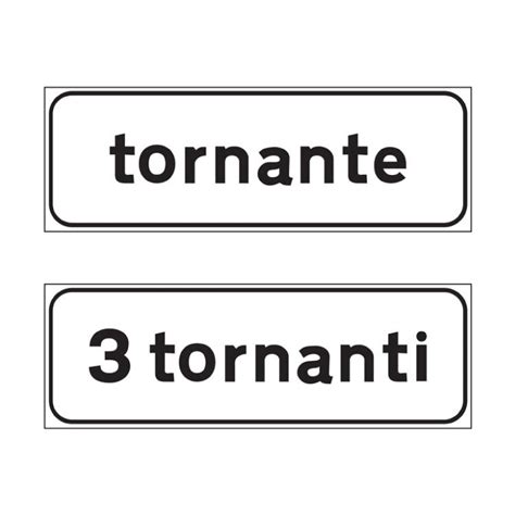 Tornante Segnaletica Stradale Ecotraffic
