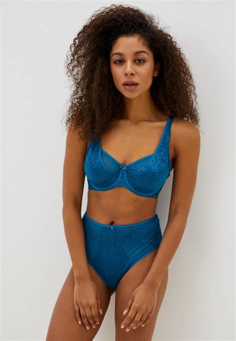 Бюстгальтер Marc&Andre MP002XW0FNO7 синего цвета купить за 3 690 ₽ - Yunia