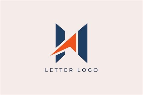 Premium Vector Letter H Arrow Up Logo