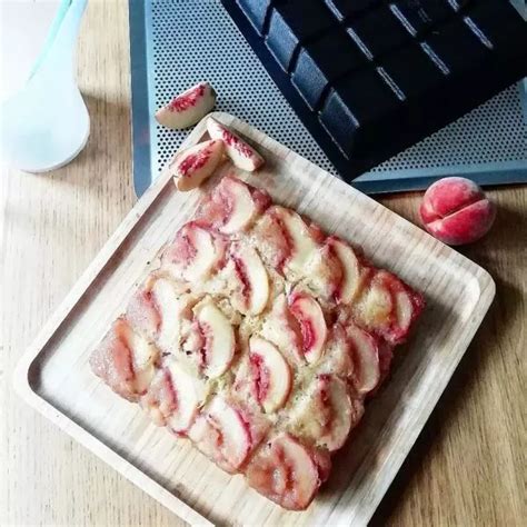 Gâteau tatin de pêches Guy Demarle