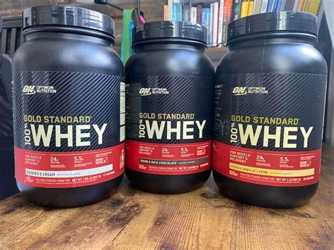 Optimum Nutrition Gold Standard Whey Protein Powder Double Rich