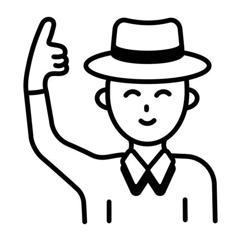 Trendy Cricket Umpire 22604322 Vector Art At Vecteezy