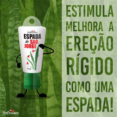 ESPADA DE SÃO JORGE EXCITANTE G LINHA BRASILEIRINHOS HOT FLOWERS Ninguém Vai Saber Sex Shop