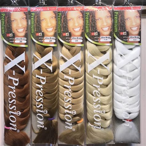 Ultra Braids Mujer Braids 82 Inch Synthetic Xpression Braiding Hair ...