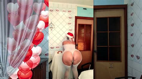 Hot Housewife Lukerya In The Kitchen In A New Year S Cap Webcam Webcam Porn Xhamster