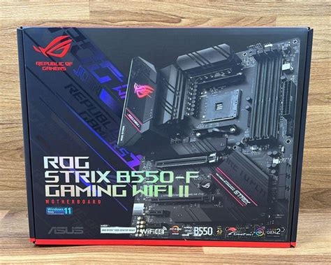 Asus ROG Strix B550-F Gaming Wifi II AM$ AMD SATA 6Gb/s ATX AMD ...