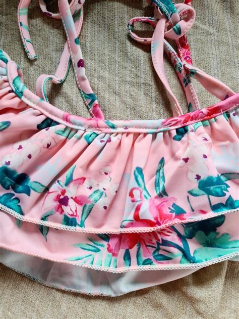 Bikini Meisje Bikini Met Bloemen Bikini Met Ruffles Bikini Maat Badkleding Bol
