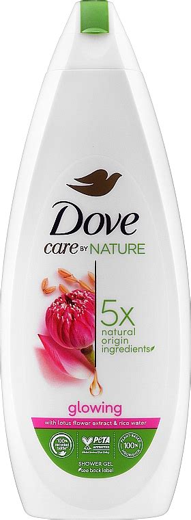 Dove Care By Nature Glowing Shower Gel Żel pod prysznic z ekstraktem