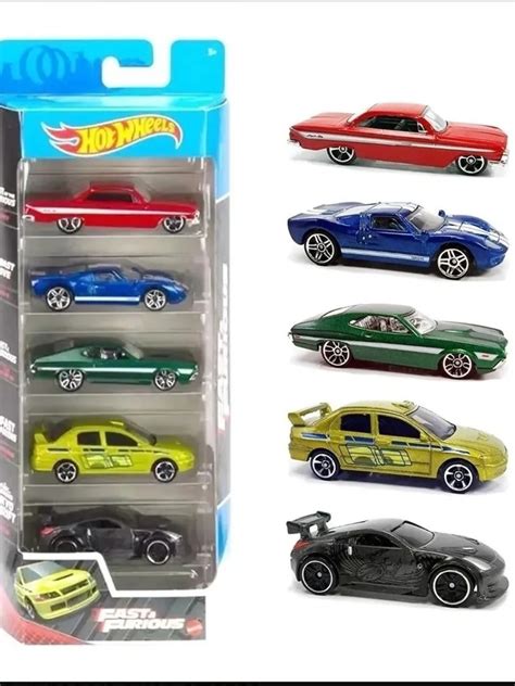 Kit Carrinhos Hot Wheels Velozes E Furiosos Fast Fur Gtn Frete Gr Tis