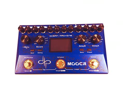 【レビュー】MOOER OCEAN MACHINE ディープな空間系ペダル - Geek IN Box