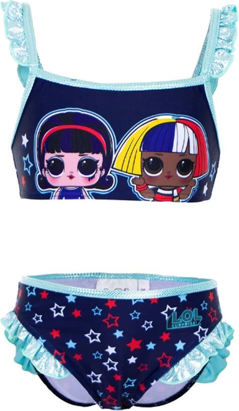 Meisjes Bikini L O L Surprise Donker Blauw Jaar Cm Bol