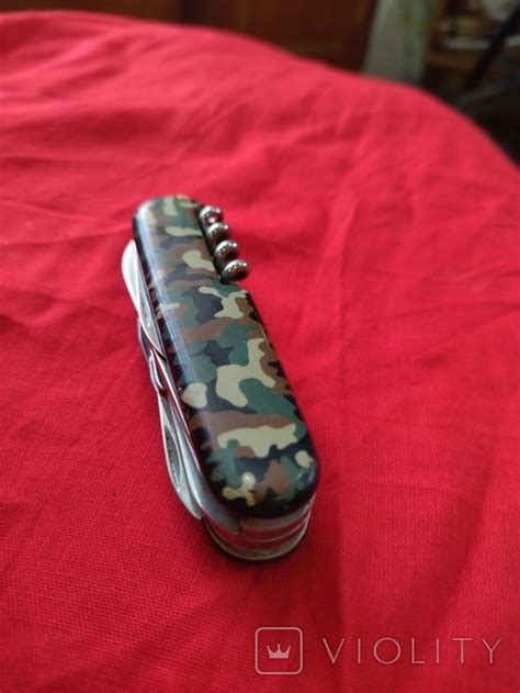 Складной нож "Victorinox" Swiss made stainless Officier suisse - Violity