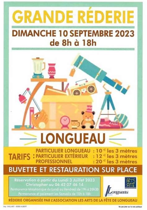 Grande Brocante De Longueau 80330 10 Septembre 2023