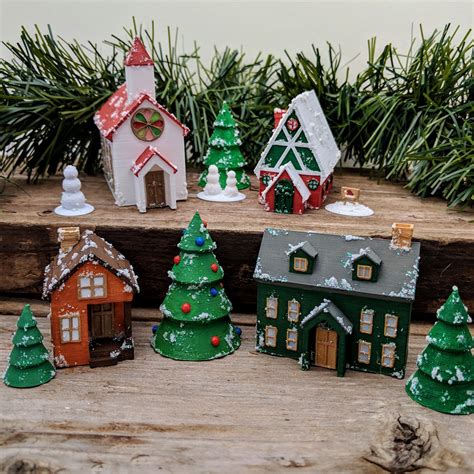 Homemade Diy Christmas Village