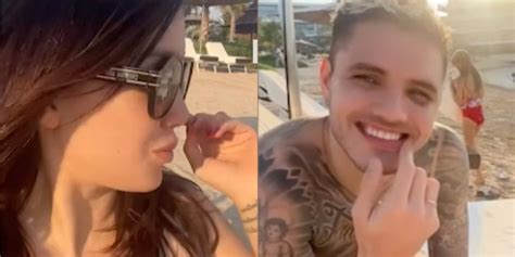 Wanda Nara E Icardi Relax In Spiaggia E Dedica Hot Lo Voglio
