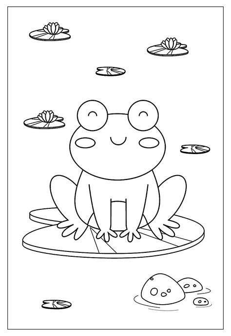 Desenhos De Sapo Fofo - 5