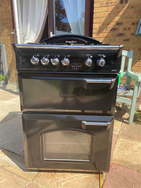 Black Leisure Gourmet Classic Double Oven Gas Cooker Delivery