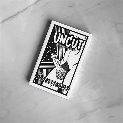 Uncut Zine A Mini Gay Art Collection Single Page Zine Nude Illustration Artbook Printable