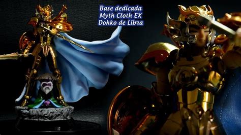 Saint Seiya Caballero Dorado Myth Cloth Ex Dohko De Libra Base