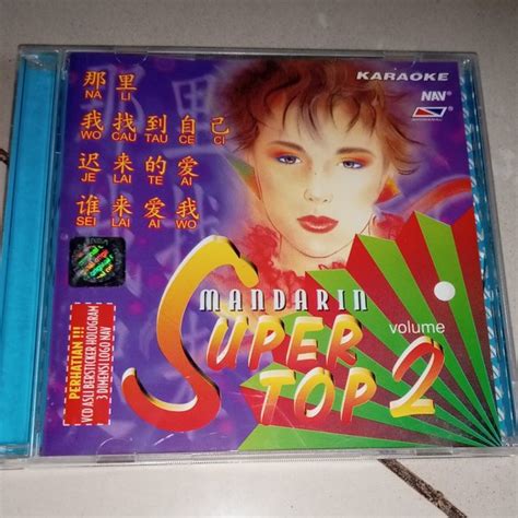 Jual VCD Musik Karaoke Mandarin SUPER TOP VoL 2 Di Lapak TOP Afan