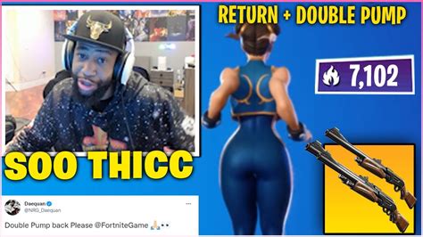 Daequan Returns Tries Double Pump In Season Reacts To The