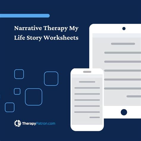 Narrative Therapy My Life Story Worksheet Editable Fillable