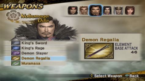 Samurai Warriors Xtreme Legends How To Get Nobunaga Oda Th Weapan