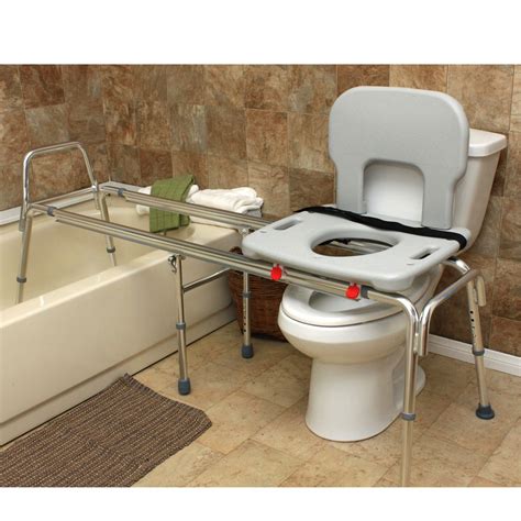 Xx Long Toilet To Tub Sliding Transfer Bench Extra Long Bath Safety Bench