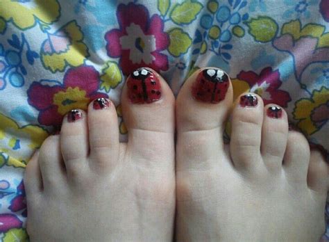 Lady Bug Nails Ladybug Nails Bugs