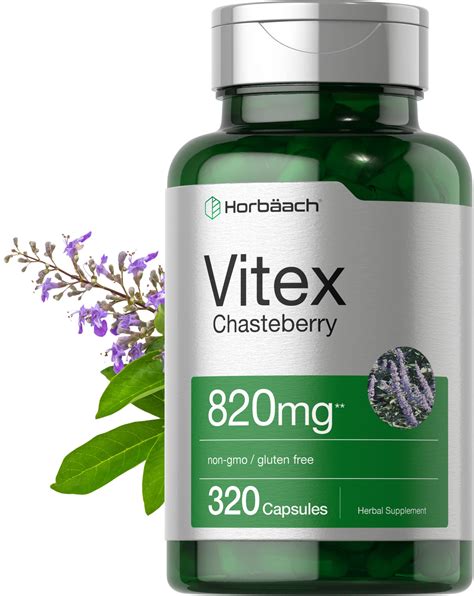 Vitex Agnus Castus Chaste Tree Berry 40 Mg 90 Vegetarian