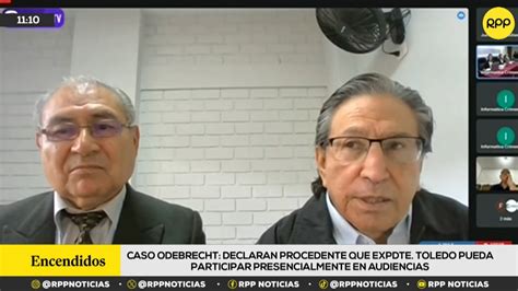 Alejandro Toledo Poder Judicial Declara Procedente Pedido Para Que