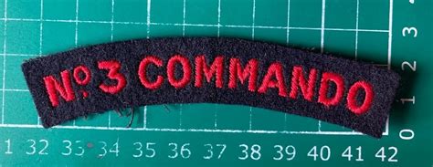 commando shoulder title medals  memorabilia