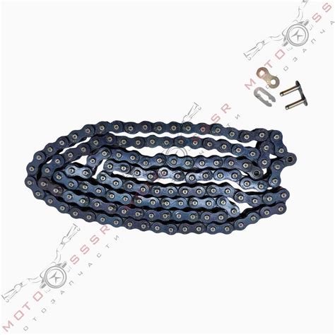 Цепь приводная на мотоцикл Ява TS 350, MZ ETZ 150, 250, 251. 428Н 130 ...