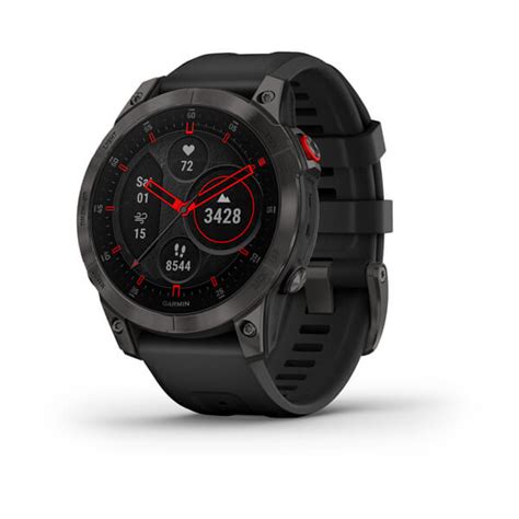 Смарт часы Garmin Epix Sapphire (Gen 2) титановые черные DLC с GPS ...