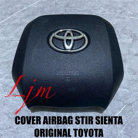 Jual Cover Airbag Sienta Tutup Airbag Stir Sienta Original Toyota