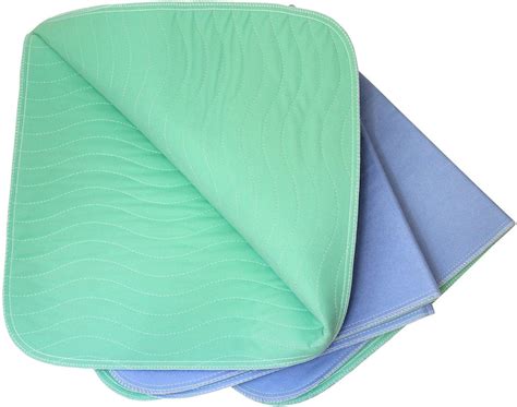 4 Layers Waterproof Reusable Incontinence Bed Pads (Washable Under Pads ...