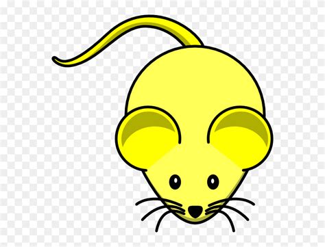 Yellow Crayon Clipart Mouse Clip Art Vector Png Download Mouse Clip