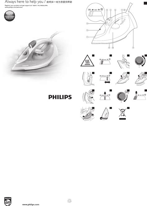 User manual Philips EasySpeed GC1029 (English - 6 pages)