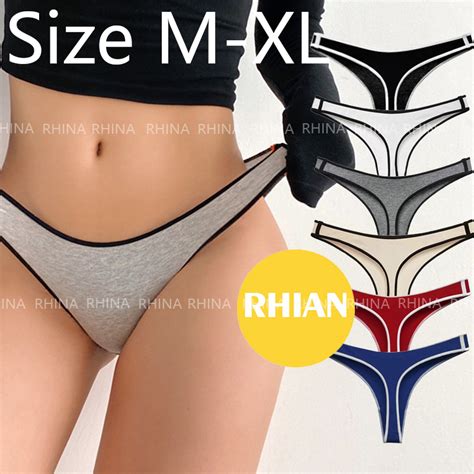 Rhian Women S Underwear T Back Seamless Panties G Strings Panty Women Lingerie Plus Size Bikini