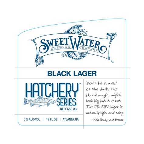sweetwater black lager   hatchery release  beer street journal